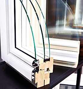 triple glazed glass